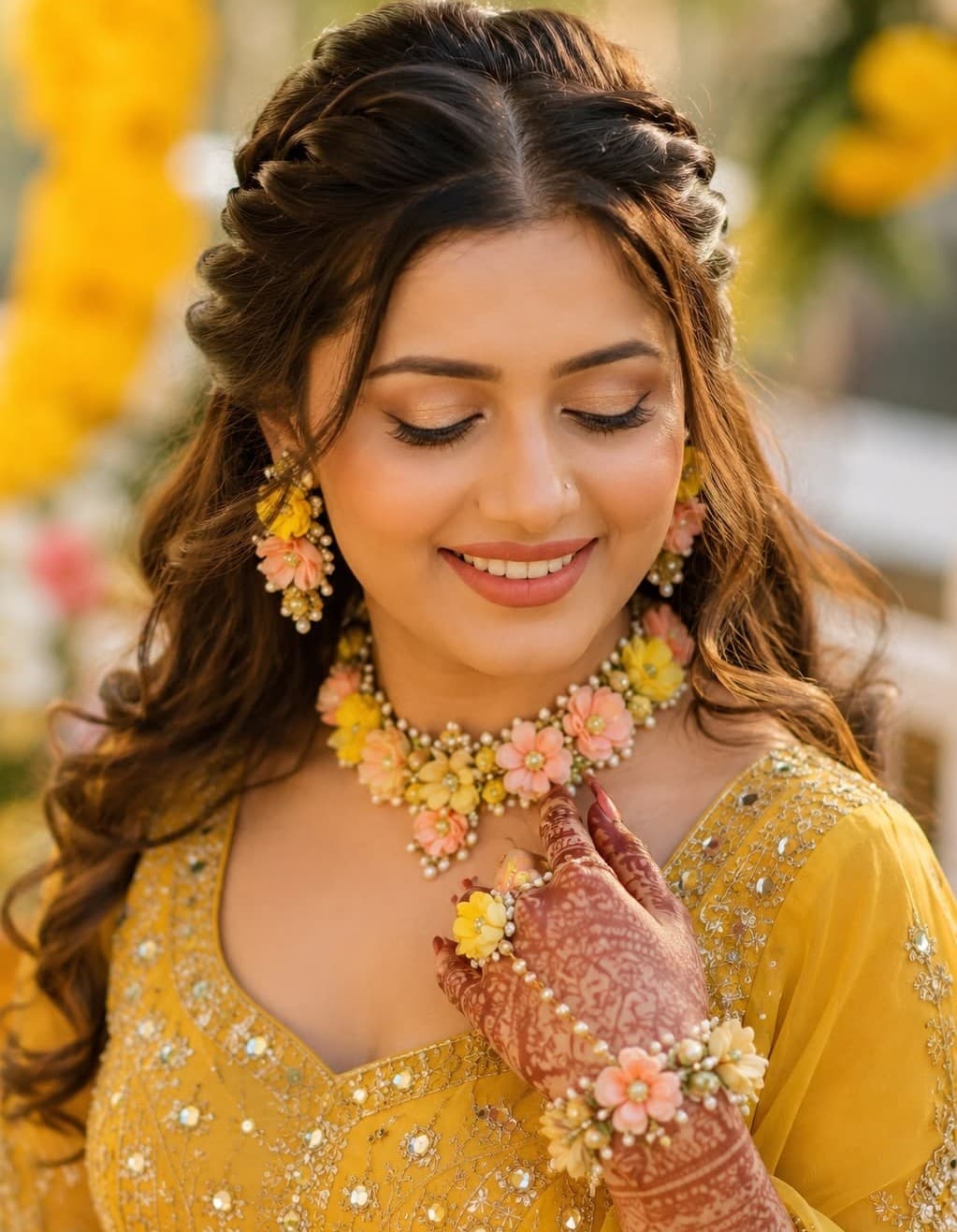 Haldi Makeup